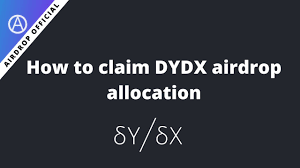 Dydx Token Claim