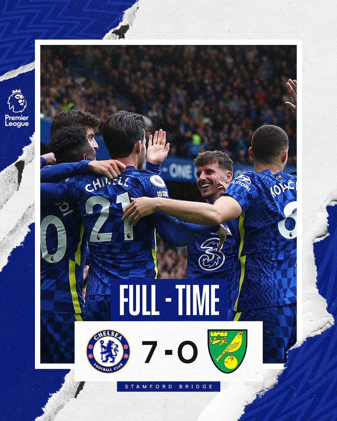 Chelsea Vs Norwich 7-0 Highlights Download