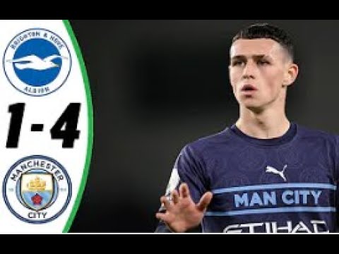 Brighton vs Manchester City 1-4 Highlights Download