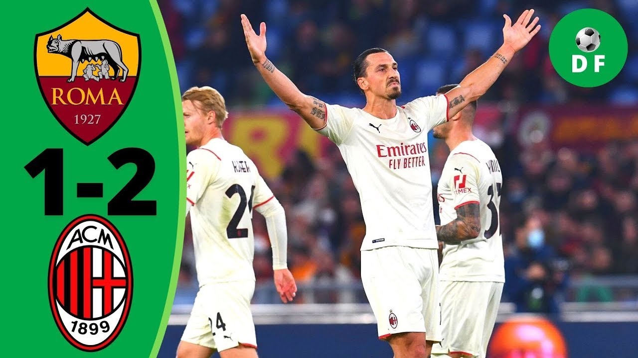 Roma Vs Ac Milan 1-2 Highlights Download