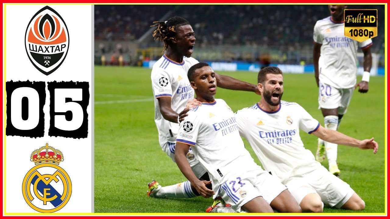 Shakhtar Donetsk Vs Real Madrid 0-5 Highlights Download