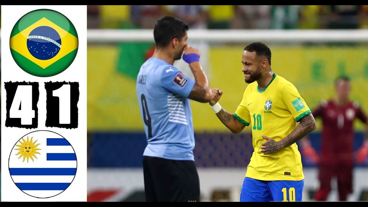 Brazil Vs Uruguay 4-1 Highlights Download