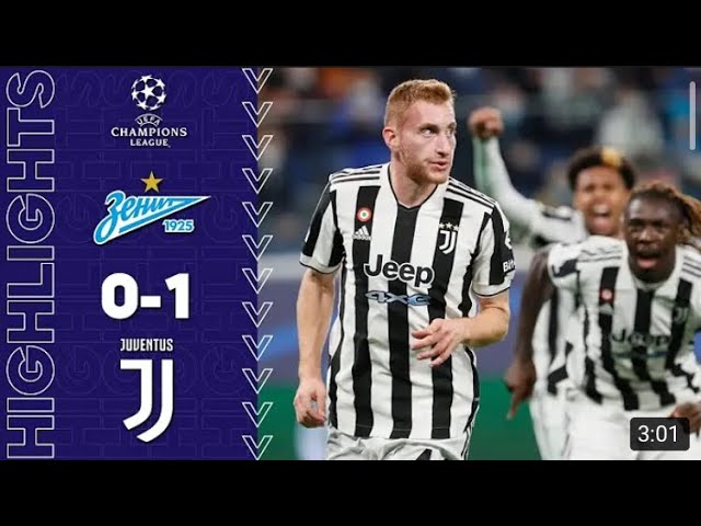 Zenit Vs Juventus 0-1 Highlights Download