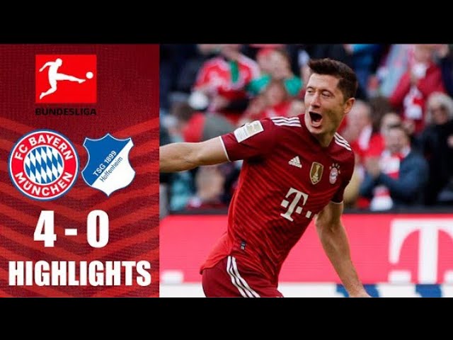 Bayern Munich vs Hoffenheim 4-0 Highlights