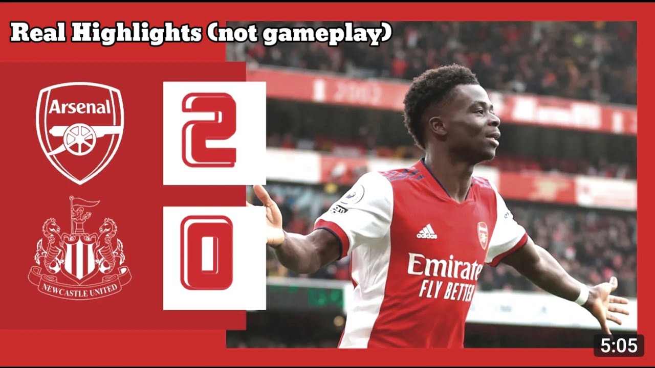 Arsenal Vs Newcastle 2-0 Highlights Download