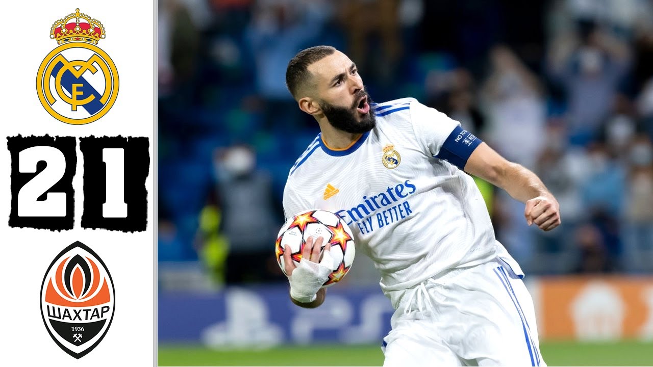 Real Madrid Vs Shakhtar Donetsk 2-1 Highlights Download