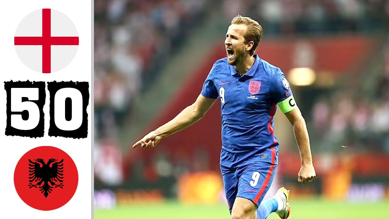 England Vs Albania 5-0 Highlights Download