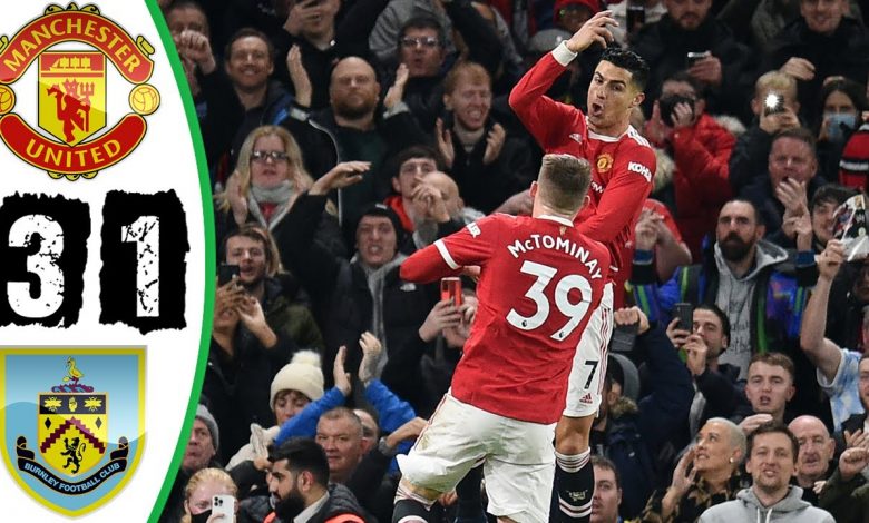 Manchester United vs Burnley 3-1 Highlights Download Mp4